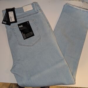 Paige Light Blue Denim Jeans